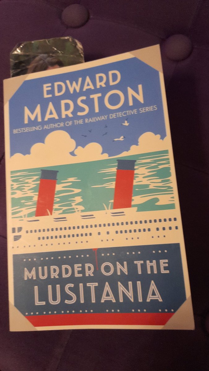 Next on Kipplewinker's Crime Reading Spree Murder on the Lusitania by Edward Marston #BookTwitter #IAmReading