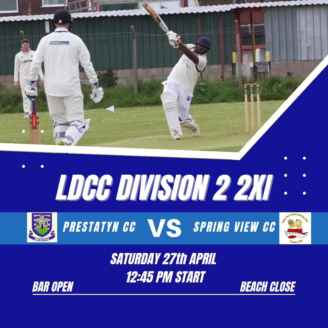 The Cricket is Back at beach Close 🏏 Our 2XI take on @SVCC_11 2XI at Beach Close. Our 1XI have had there game schedule for a later date. Bar Open from the start at 12.45pm Hope to see everyone down at Beach close. #forzapcc