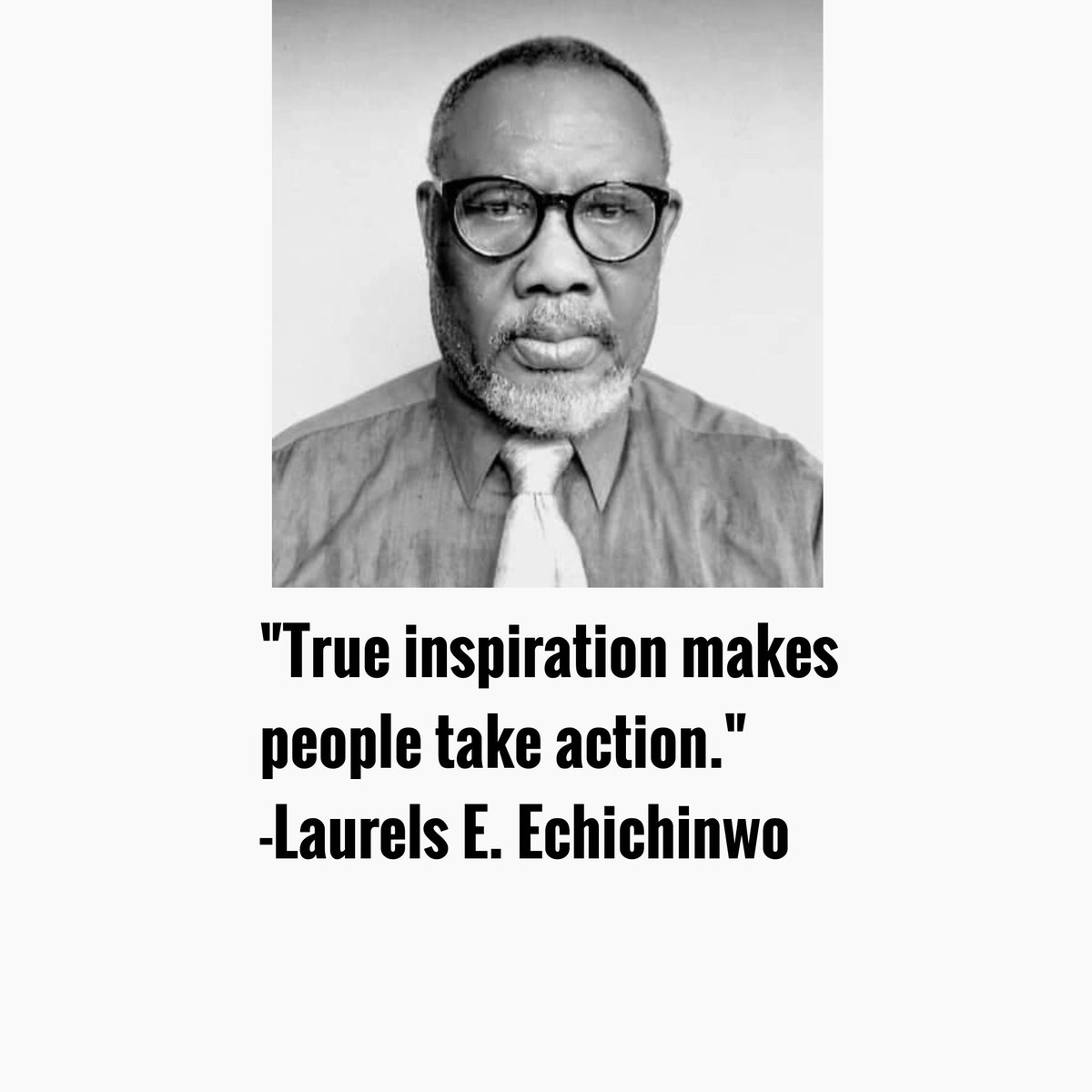 'True inspiration makes people take action.' -Laurels E. Echichinwo 
#laurelsechichinwoinspirationalquotes