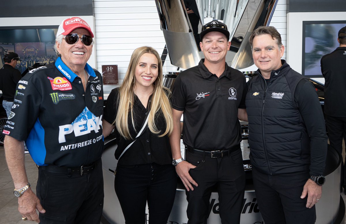 Can you count how many Championships are in this photo??

Our JFR Teams and Staff had an absolutely amazing time touring the stunning Hendrick Motorsports Campus this morning! Big thanks to their team, Hendrick Automotive Group, and of course... Jeff Gordon!!