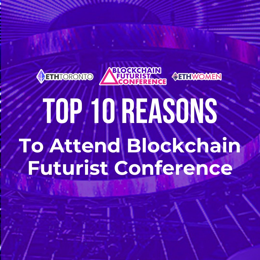 💖 TOP 10 REASONS TO ATTEND 💖 1️⃣ Largest Web3 Event in Canada with 10,000+ attendees 2️⃣ 2nd Largest Web3 Event in North America 3️⃣ @ETH_Toronto Hackathon Included 4️⃣ @Ethereum_Women Hackathon Included 5️⃣ 6 Years Running 6️⃣ Massive Outdoor Networking Cabana 7️⃣ Located in an…