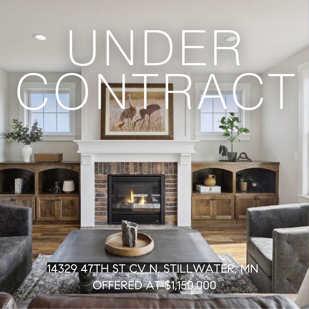 #UnderContract in Stillwater! 💫 

Property: 14329 47th St Cv N, Stillwater, MN
Listed at: $1,150,000
Listed by and photos courtesy of: Derrick Custom Homes
Representing Buyer: @LaurenJanoskiGroup

Reach out today for more custom build options! #NewConstruction #CustomHomes