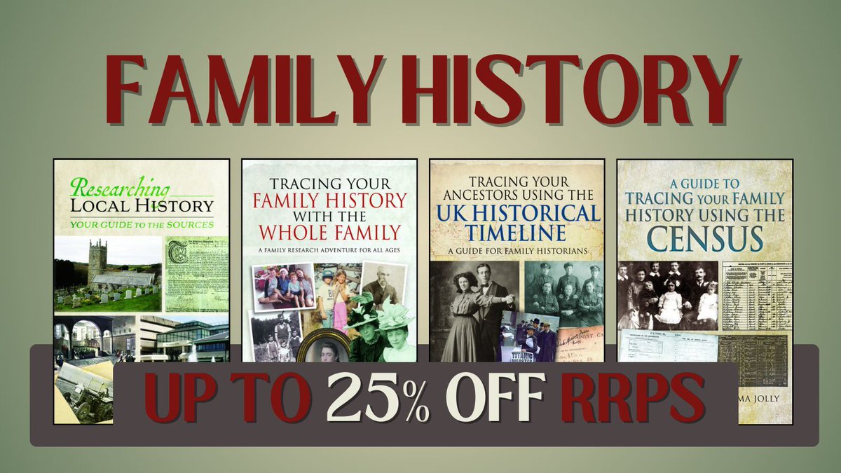 📚 New catalogue: Family history 💸 Save up to 25% off RRPs 🔗 buff.ly/3Jum1TP