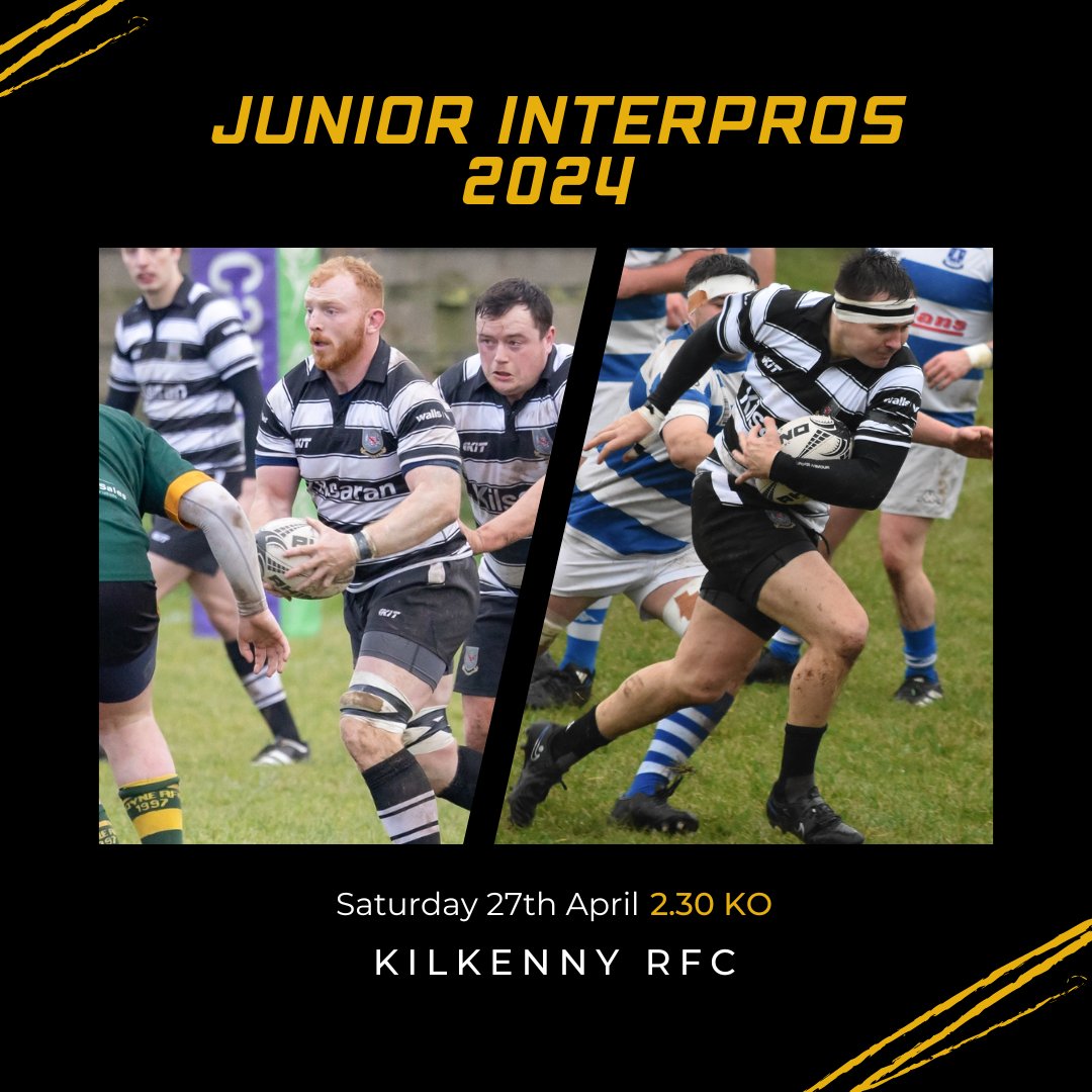 📣 Starting the Junior Interpros with a bang! 🏉 Leinster takes on Munster this weekend with Dundalk RFC’s Tiernan Gonnelly and Laurence Steen representing! 🗓️ 27 April | 🕝 2:30 PM KO | 📍 Kilkenny RFC Huge congratulations boys! 👏 #LeinsterRugby #DundalkRFC #JuniorInterpros