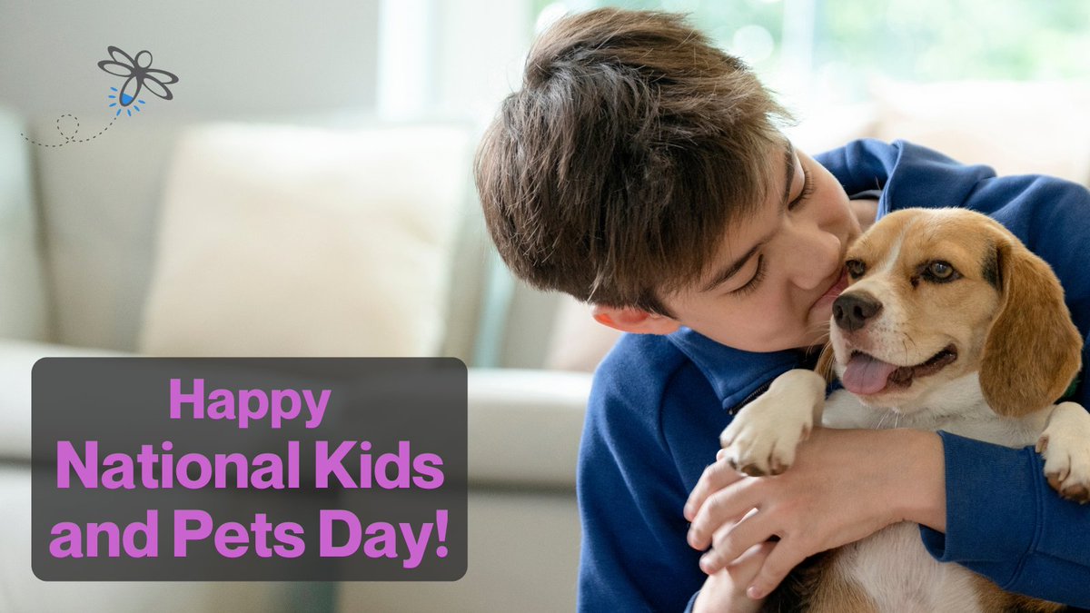 It's National Kids and Pets Day!

Shout-out to all of the amazing therapy and service pets out there! 

Research studies have shown that animal-assisted therapy has a positive impact on overall well-being.

#therapydog #serviceanimal  #pedpc #pedspc #hapc #hpm