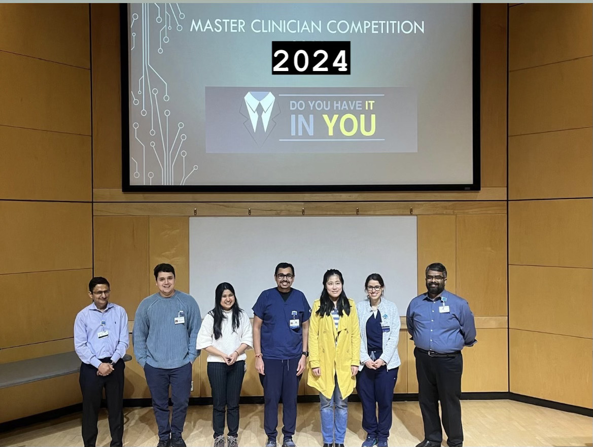 🎉 Big cheers to Will, Purva, Jayesh, Chenyu, &amp; Mariam—your newest  Master Clinicians of 2024! 🏆 They aced the diagnosis challenge, leaving  7 teams in the dust! 💪 Teamwork makes the dream work—without blowing  their budget on tests! 💰 #DiagnosisDynamos #BudgetGenius