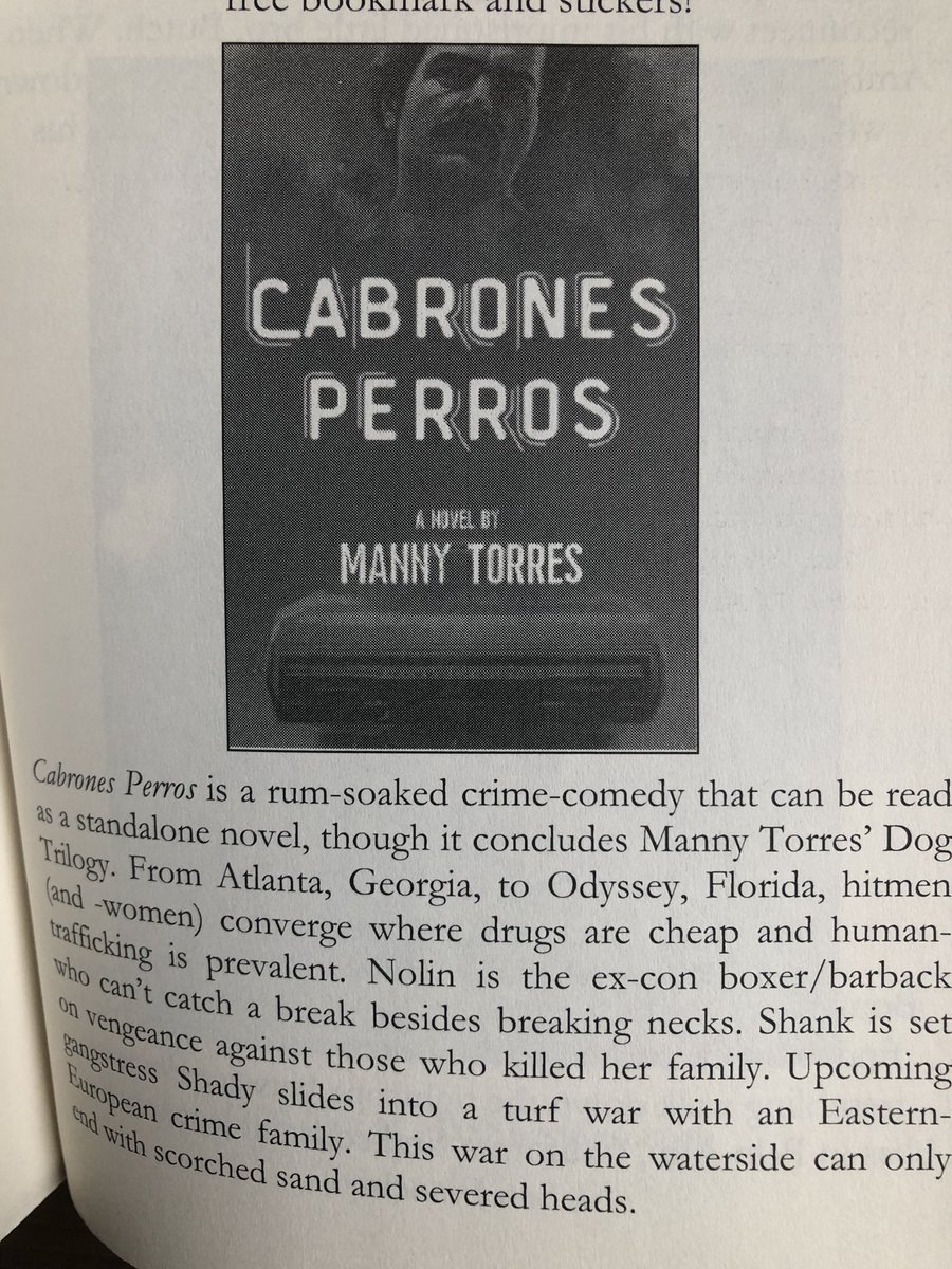 Remember the advertisements in the back of old paperbacks? That’s still a thing. Get your copy wherever books are sold. #crimebooks #crimenoir #outcastpress @outcastpress