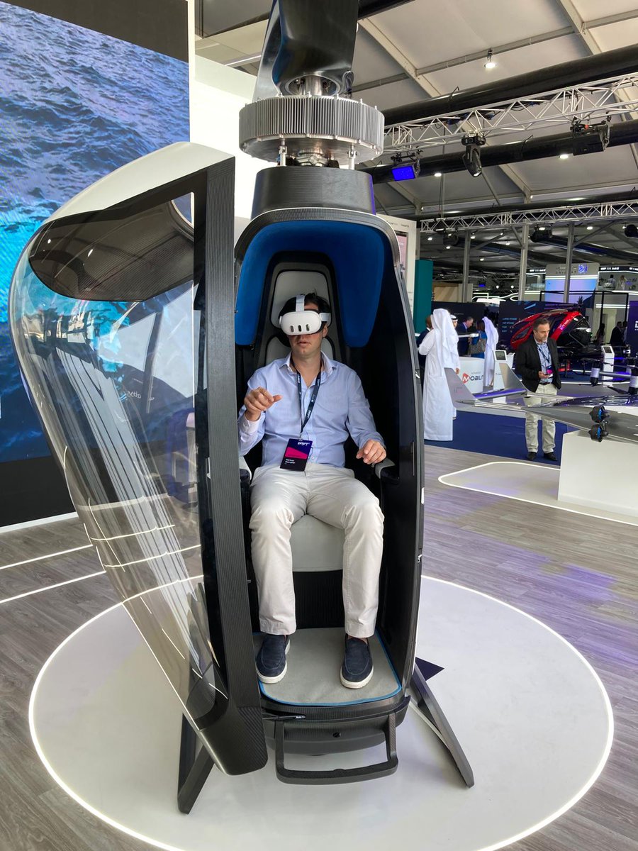 FlyNow_Aviation's tweet photo. FlyNow Aviation wrapped up an amazing presence at @Driftx_AD, the mobility conference, today! FlyNow #eCopter exhibited at the @Bayanatg42 booth, showcasing the future of #Urban #Mobility. https://t.co/DvuFz5m1Eu