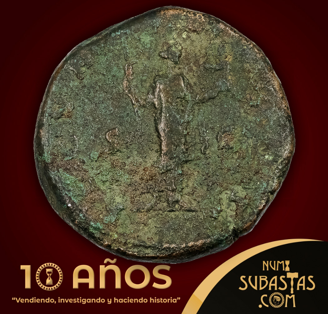 EN SUBASTA:
LOTE# 50-41
IMPONENTE SESTERCIO DE FAUSTINA HIJA, ACUÑADO EN EL 163DC 
cutt.ly/qw6Vn0WU 
#Numisubastas #SubastaNumismatica #Coins #Coinnerd #Coleccionismo #Moneda #Coin #CoinCollection #CoinCollector #WorldCoins #CoinGeek