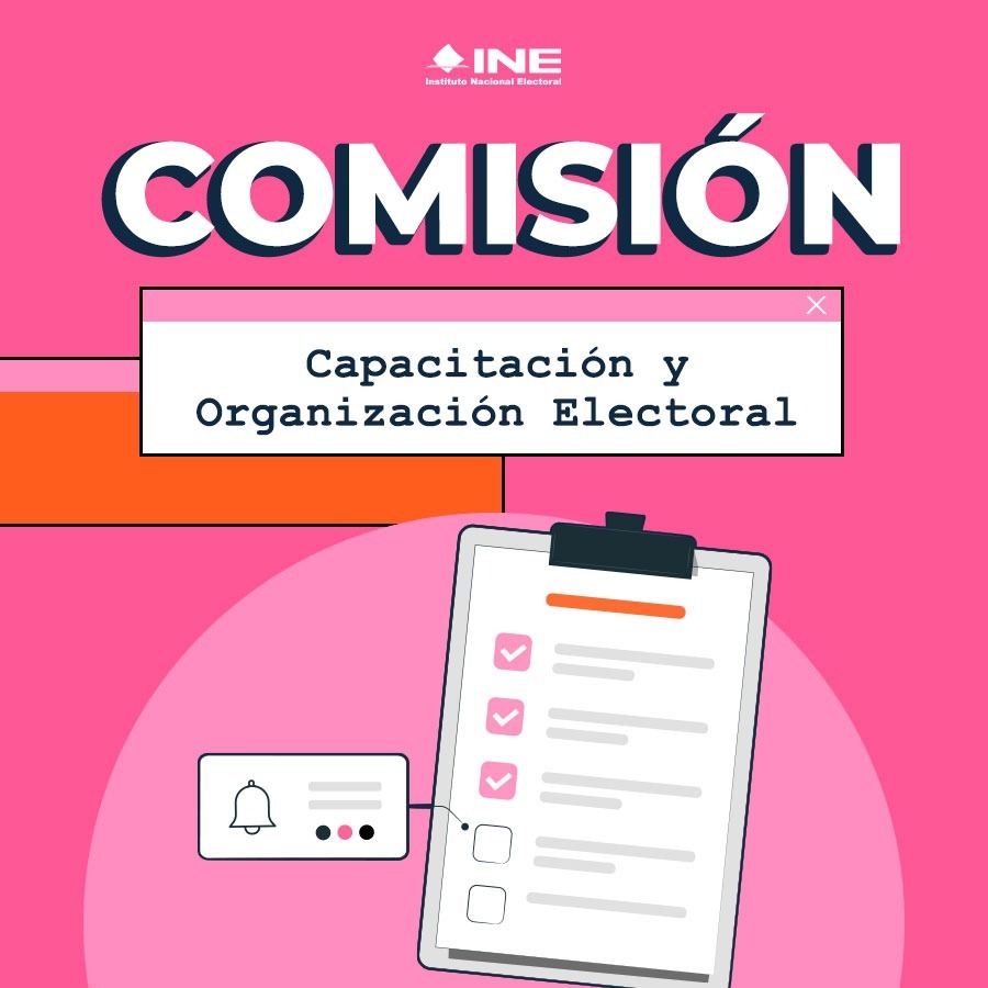 📡#ComisiónINE | Únete a la Sesión Extraordinaria de la Comisión de Capacitación y Organización Electoral

📄Orden del día: tinyurl.com/7ct89hyv
▶️Audio: tinyurl.com/abv6pt3v