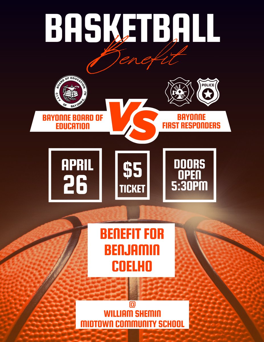 Come out TONIGHT, April 26th, to show YOUR support for a @MidtownSchool8 student and his family as he battles leukemia! Doors open at 5:30PM. All proceeds go to the family!