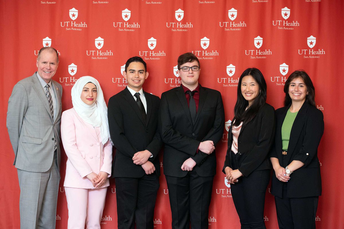 Congratulations to our newly selected @UTHealthSA 2024 Presidential Ambassador Scholars! 

The ambassadors receive a scholarship for their achievements and represent the student body and the university at numerous events throughout the year.