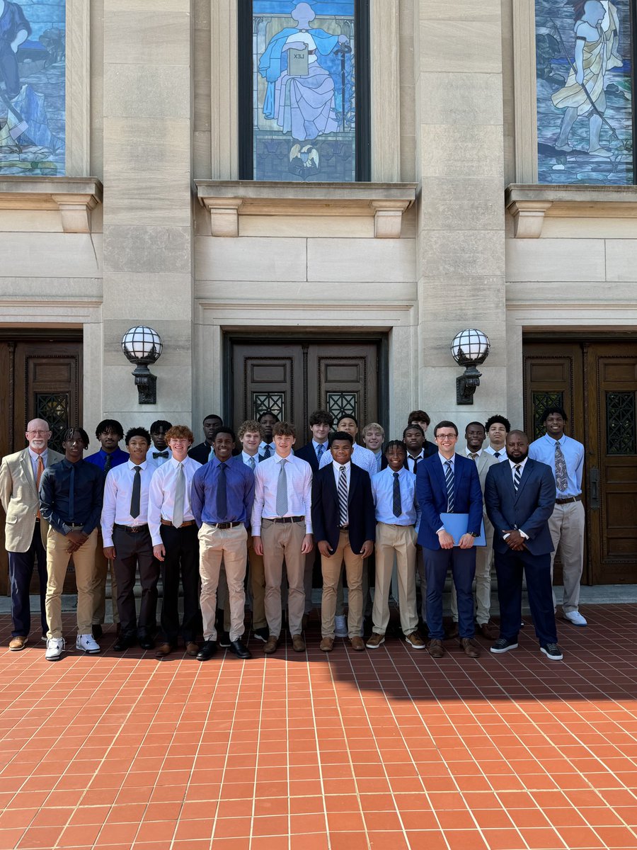 The @JARaiderMBB Team was recognized at The State Capitol on Thursday by Rep. Shanda Yates and Sen Walter Michel in recognition of their State and Overall Championships. Congratulations Raiders!!! #WeAreJA #StateChamps
