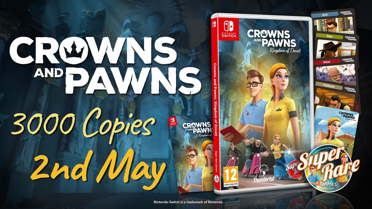 Crowns and Pawns getting physical Switch release May 2nd, 2024 gonintendo.com/contents/34852…