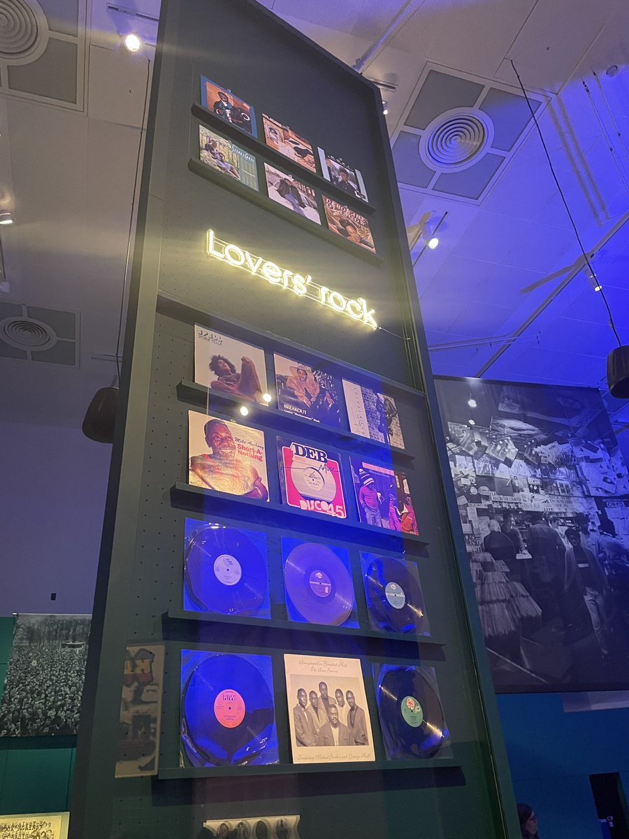 Loved last night’s opening of Beyond the Bassline: 500 Years of Black British Music - a must see exhibition at the @britishlibrary - huge congrats to @MykaellRiley, @Aleemagray & all contributors including @touching_bass and many other friends of @PRSFoundation & @TimeToPowerUp_