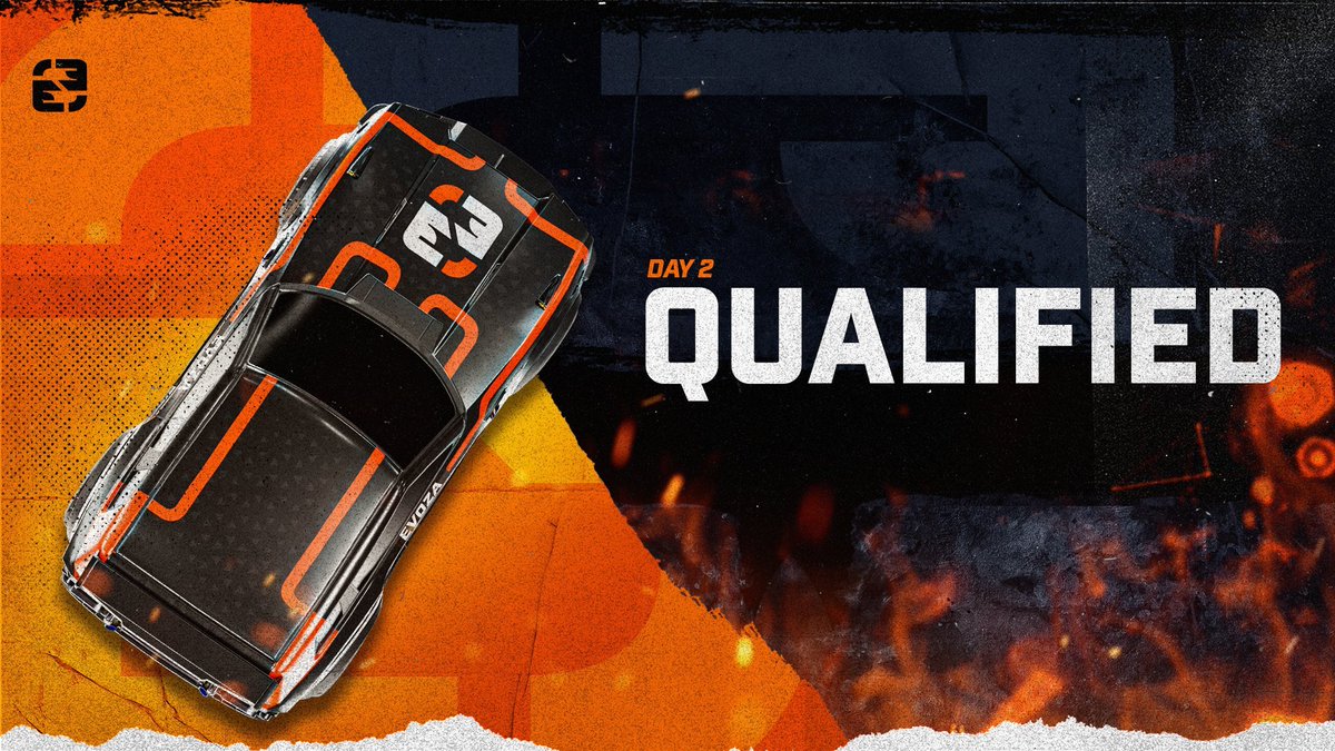 🚗 RLCS OPEN QUALIFIER 4 🚗 We played with ease and qualification is assured 😈 #ForzaEvozA ⚫️🟠