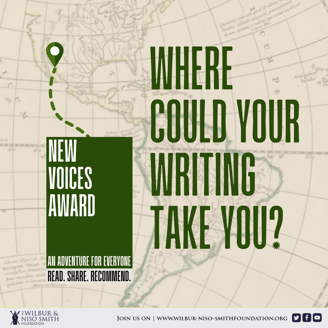 PRIZE ANNOUNCEMENT!!! The New Voices Award of Wilbur Smith Award supports writers to develop an idea they've yet to commit to paper, or those in the very early stages of their work in progress. More below: wilbur-niso-smithfoundation.org/index.php?p=aw…