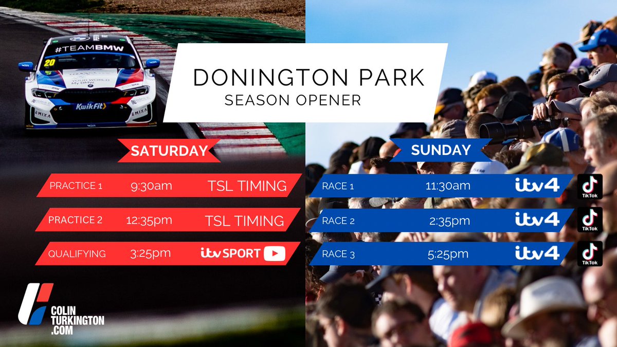 Your #BTCC weekend starts here! Save this to your phone 📲 #TeamBMW #ITV #TikTok