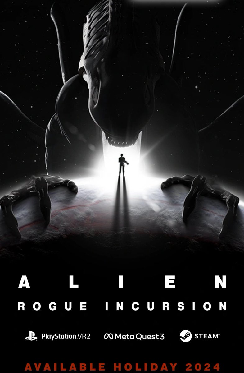 ALIEN: Rogue Incursion officially announced. Coming to PS VR2, Steam, and Meta Quest 3 this Holiday Season 2024 #PSVR2 #PS5