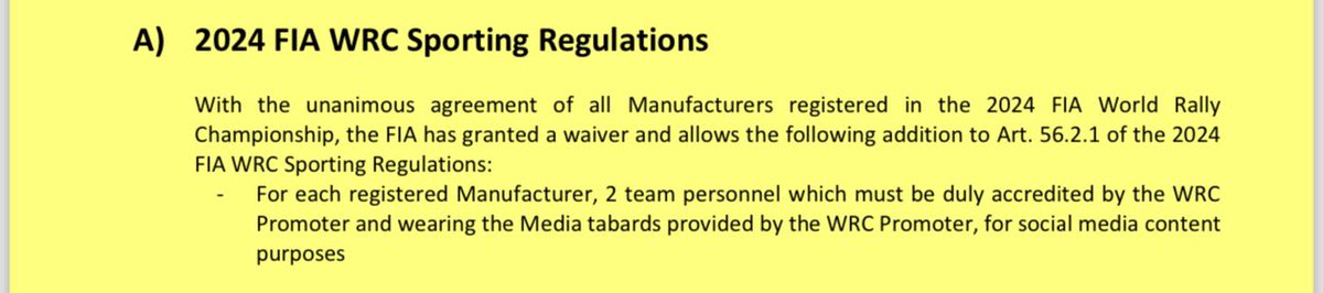 FINALLY 🙌

A very positive step for content and story telling in WRC.