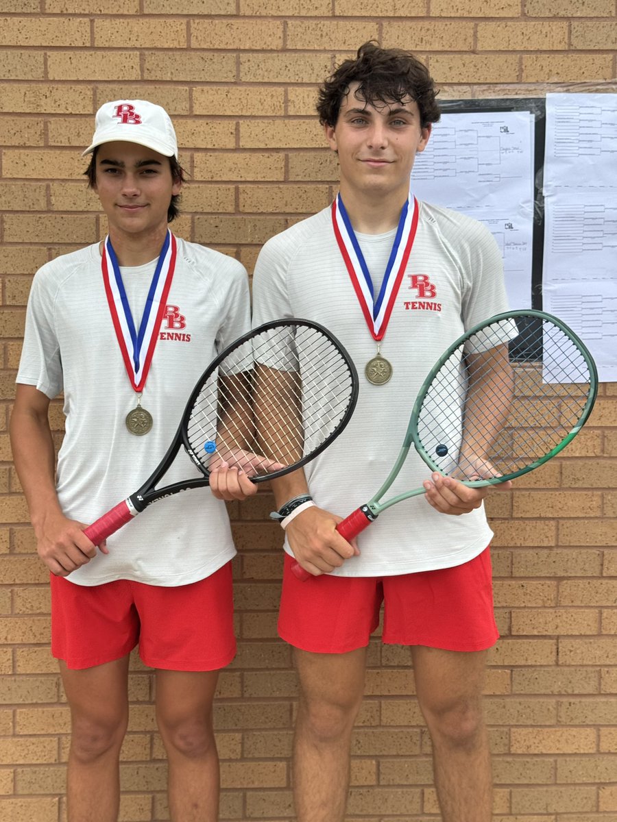 Congratulations to Jason Wood & Case Tatum on winning the District 25-4A Championship in Boys Doubles and advancing to Regionals! WE R Bellville Proud!