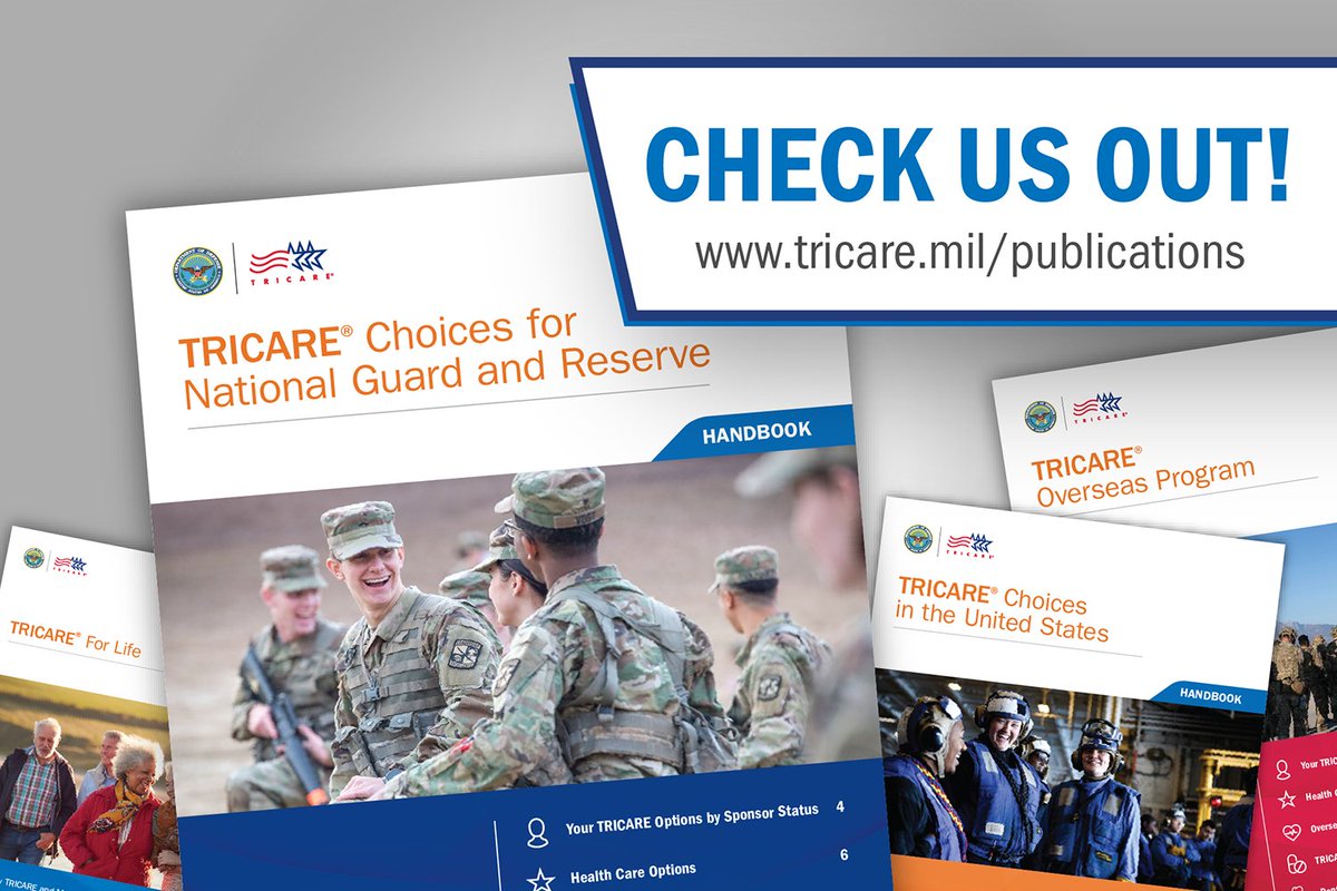 Are you a National Guard or Reserve member looking to learn more about your TRICARE plan options? Check out the TRICARE Choices for National Guard and Reserve Handbook at: newsroom.tricare.mil/News/TRICARE-N…