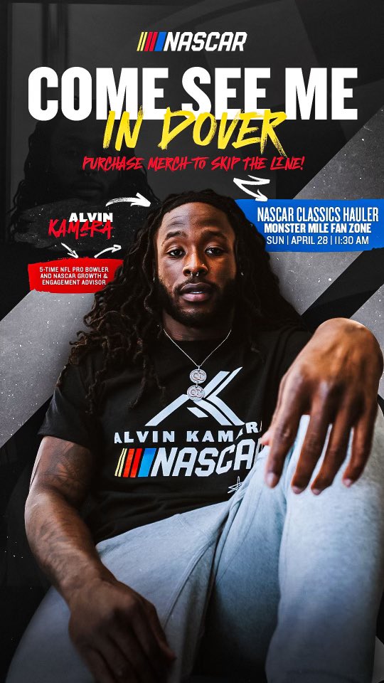 Yall ready for this weekend at the @MonsterMile ?!! Catch me in the NASCAR Classics Hauler on Sunday at 11:30AM. Come grab my official merch, a signature or if you want just come hang out before the race! 🏁🏁🏁