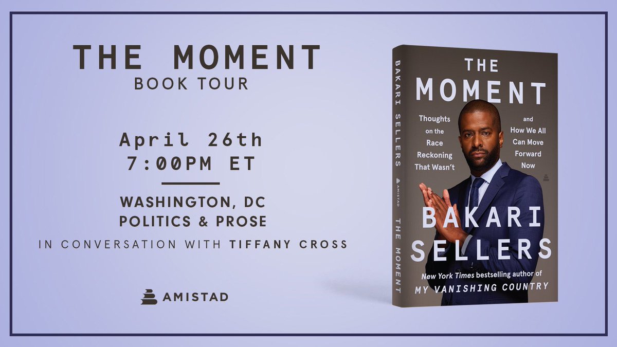 Tonight excited about this! In conversation with @TiffanyDCross at @PoliticsProse. Get there early!