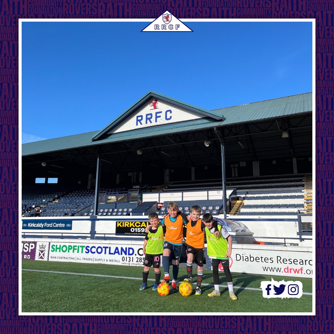 The sun was beaming down on another fantastic evening for our McDonald’s Programme 💙

Here’s some of our many happy faces who took part in the Fun Football sessions at Stark’s Park 😁

#mcdonaldsprogram #funfootball #starkspark #raithroverscommunityfoundation #footballforall