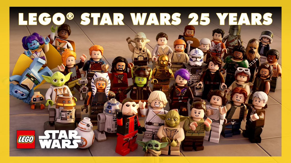 LEGO has released a short video celebrating 25 years of the LEGO Star Wars theme and it looks like they have teased some new minifigures that we could be getting later this year.

thebrickfan.com/lego-star-wars…

#LEGO #StarWars #LEGOStarWars #LEGOStarWars25