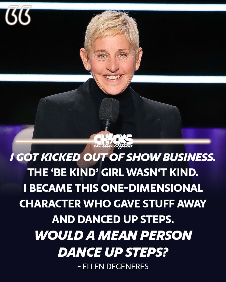 Ellen DeGeneres reflects on her daytime talk show exit during a stand-up comedy set