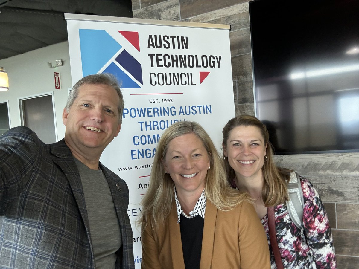 ATC had a great visit from the CEO and leader of Government Affairs from the Technology Councils of North America.  #austintech