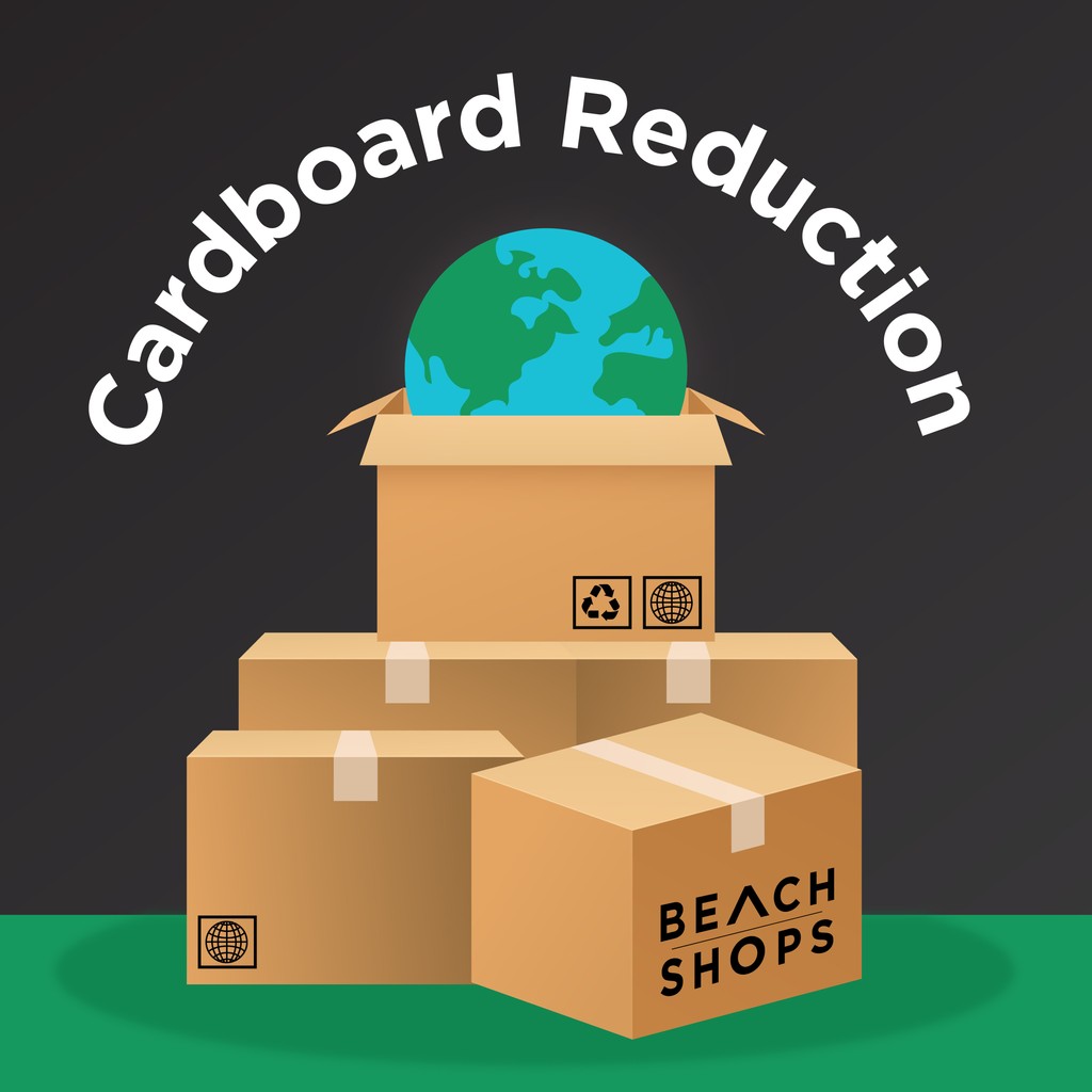 Did you know Beach Shops has been reducing our cardboard disposal for over a decade?

Beach Shops has diverted nearly a million pounds of cardboard from the landfill since record keeping began in August of 2011.

Learn more about our sustainability efforts at the link in our bio.