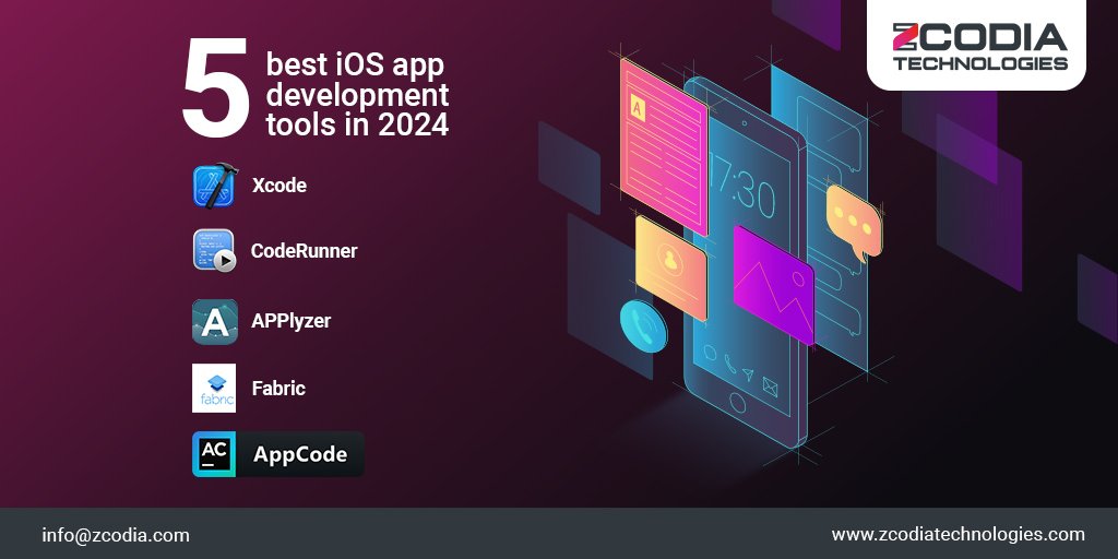 Ready to take your iOS development to the next level? Explore these top tools and unlock your app's full potential! 
zcodiatechnologies.com
#Zcodia #application #mobileclick  #softwaredeveloper    #ios #iosdeveloper #application #apps #iosappdevelopment  #software