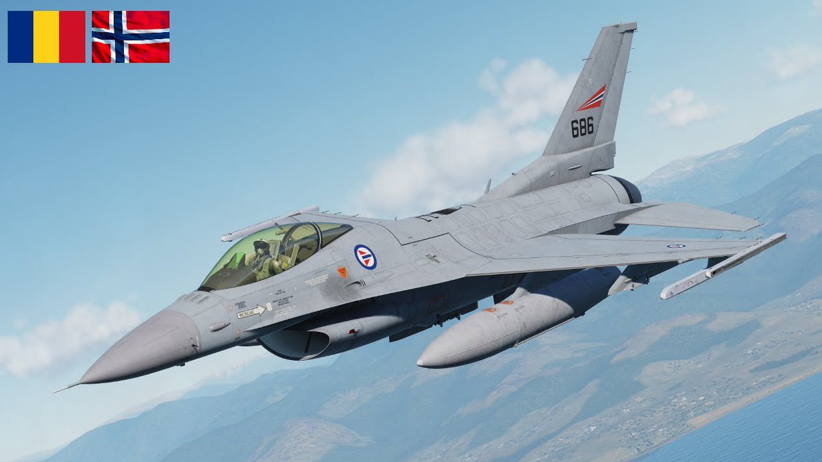 • النرويج 🇳🇴 تسلم 3 طائرات من طراز F-16 إلى رومانيا 🇷🇴 لتحل محل طائرات Mig-21 القديمة • يعد هذا الشراء جزءاً من اتفاقية اشترت رومانيا بموجبها 32 طائرة نرويجية من طراز F-16 محدثة مقابل 388 مليون €