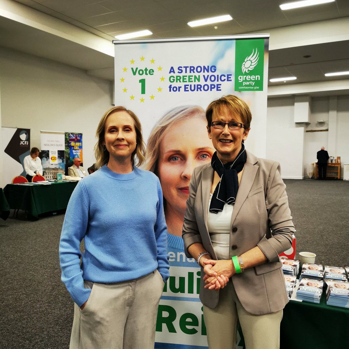 Looking forward to supporting @paulinegalway for Europe during our #Kildare canvass. @greenparty_ie have a top class line up for Europe working for People and Planet. #ChooseCourage