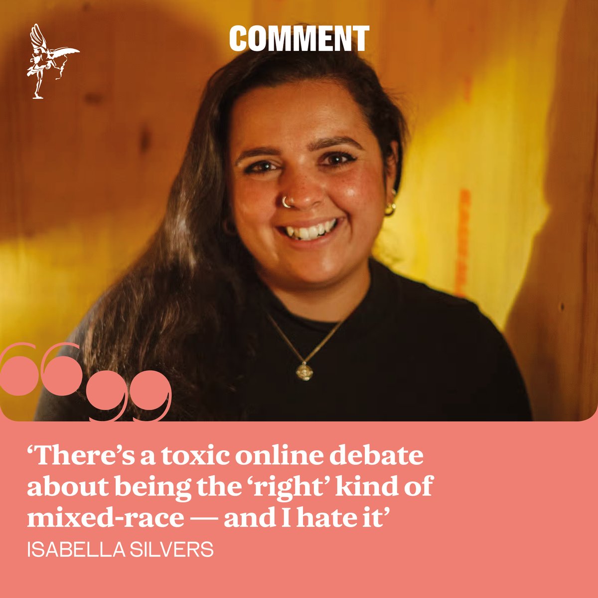 'People shout on social media that mixed-race people always want to talk about their mixed-race identity, but can you blame us?', writes @izzymks Read more: standard.co.uk/comment/mixed-…