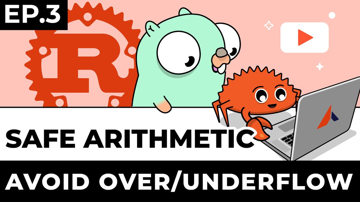 📢Rustaceans! Safe at Any Speed mini series, Episode 3! 🚨 In this episode, our #Rust Instructor, @herberticus, will delve into real-world examples of overflow and underflow incidents, highlighting their impact on systems and users🦀 📽️Watch: youtu.be/gekhvksm08E