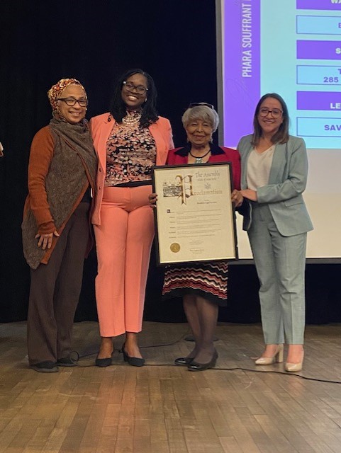 Honored to receive a citation recognizing #BrooklynLegalServices contributions to #immigrant and #TenantRights advocacy from @phara4assembly. It's an honor to receive the recognition, but also to be able to serve New Yorkers in District 57 and across NYC!