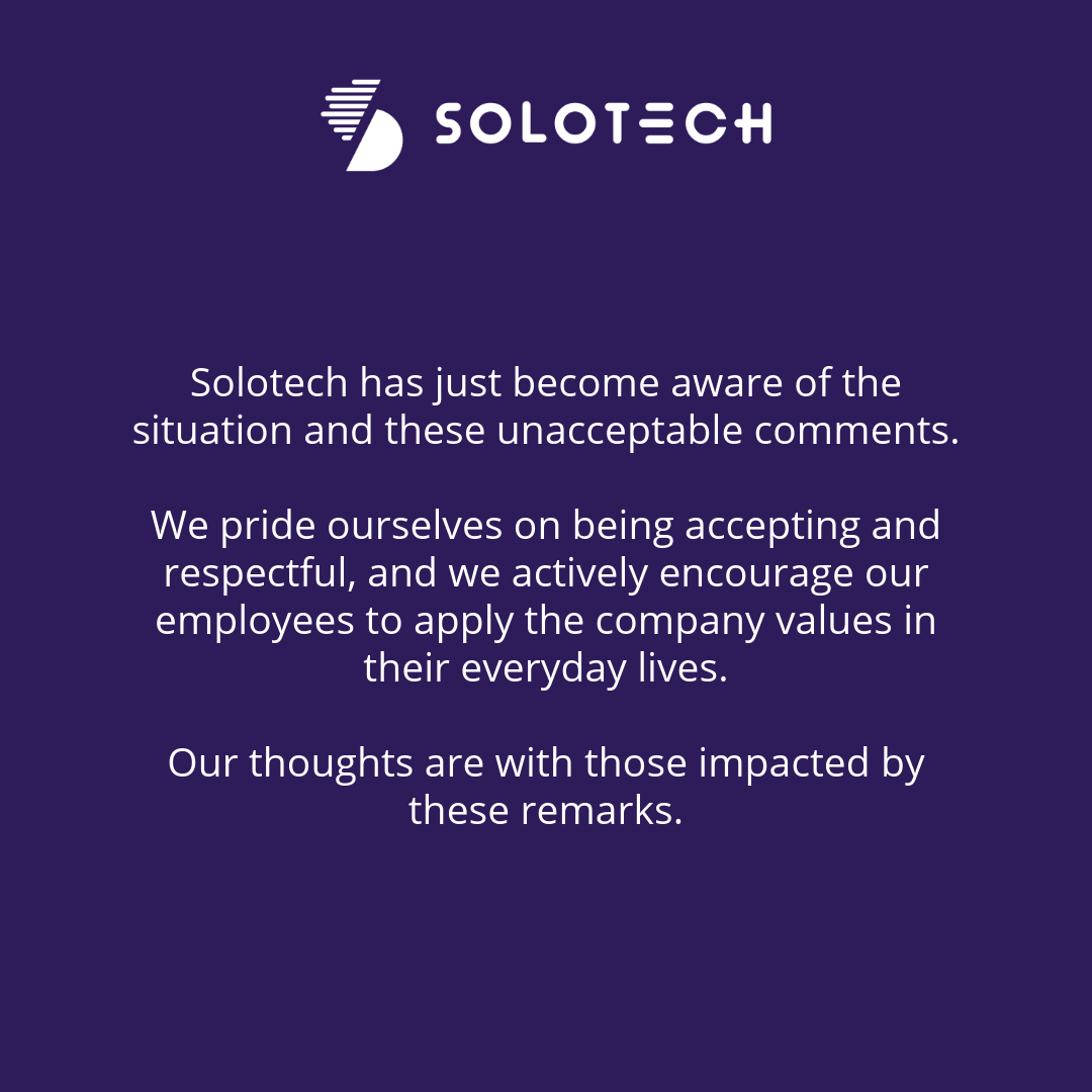 Solotech tweet media