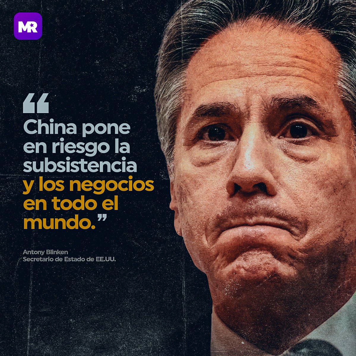 🌎 El secretario de Estado de EE. UU., Antony Blinken, se reunió con el presidente de China, Xi Jinping, para abordar preocupaciones sobre 'prácticas injustas de comercio' por parte de China y los efectos de la sobrecapacidad industrial en los mercados globales⚖️