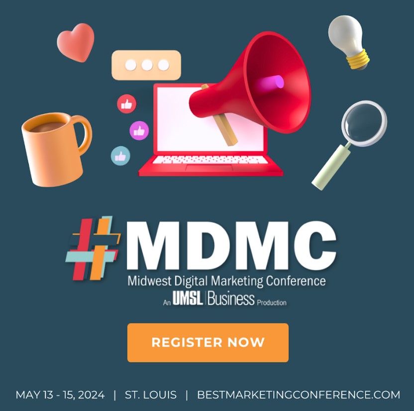 Get ideas to turn your marketing plan into visible results! The Midwest Digital Marketing Conference is quickly approaching. Register to hear from industry experts at LinkedIn, Meta, Salesforce, Nestle Purina, &amp; so many more!

Your ticket awaits: bestmarketingconference.com/categories/reg…

<a href="/goMDMC/">MDMC</a>