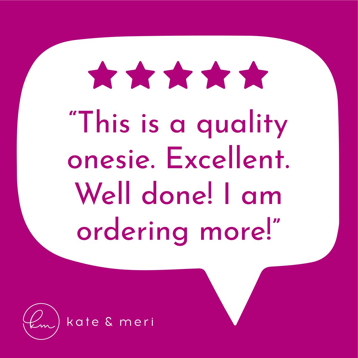 'This is a quality onesie. Excellent. Well done! I am ordering more!' - Susan

#customonesie #babyonesie #babygift #custombabyclothes