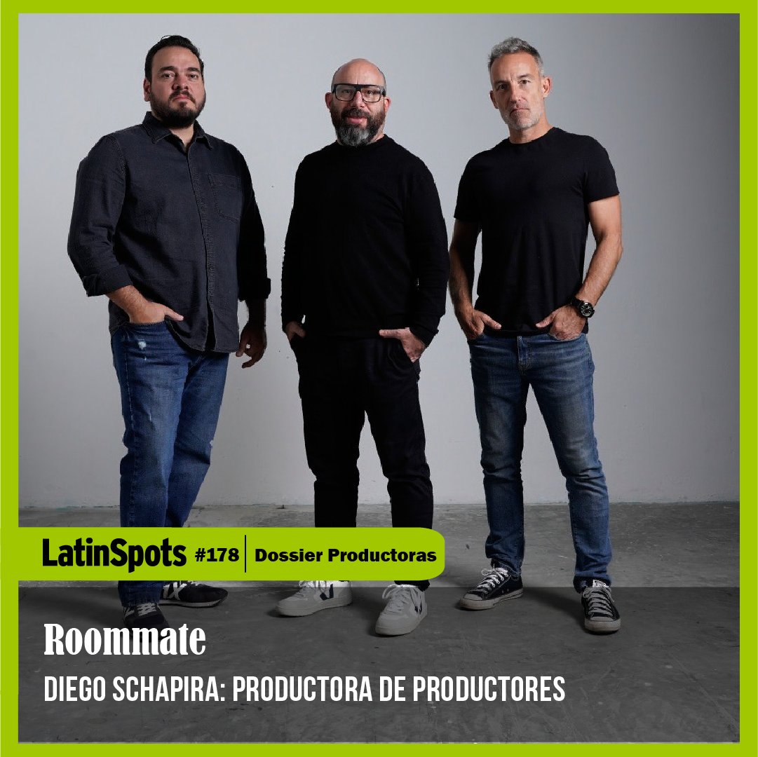 🌟🌎 En una entrevista con Diego Schapira (Chapi), Partner & Global Executive Producer de Roommate, nos cuenta todo sobre los primeros cinco años de la productora en México y su increíble crecimiento🏆💪 latinspots.com/sp/noticia/roo…