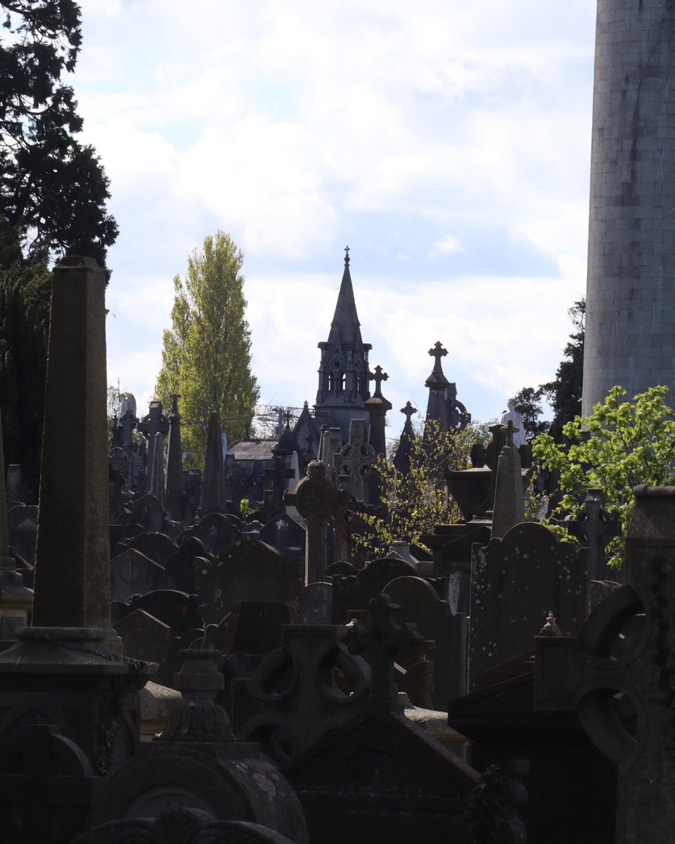 'How many! All these here once walked around Dublin. Faithful departed. As you are now so once were we.' — James Joyce, Ulysses #GlasnevinCemetery #IrishHistory #Dublin #Joyce