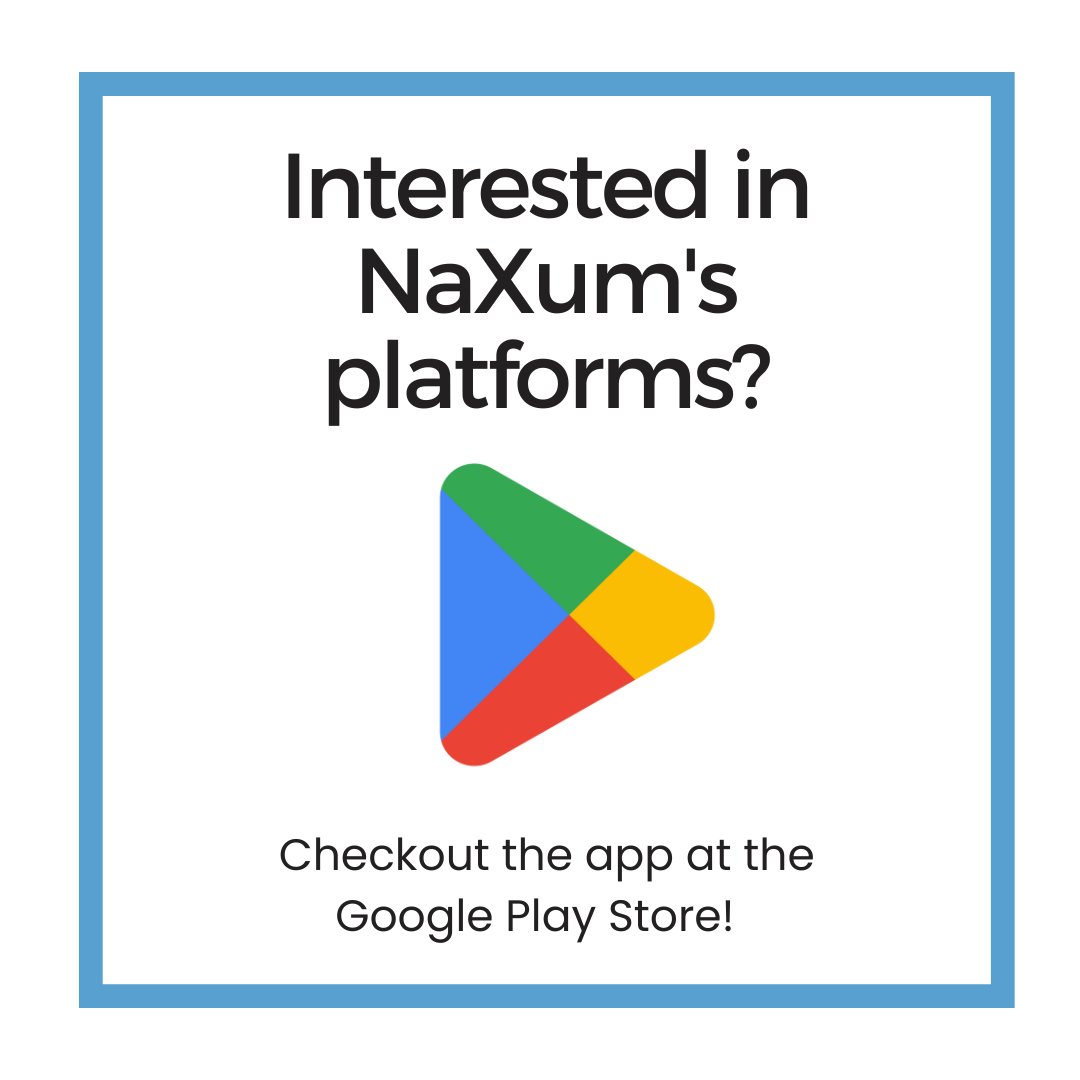 Explore the NaXum APP on Google Play! 
Download now: play.google.com/store/apps/det…

#NaXum #NaXumApp #NaXumReviews #ReferralMarketing #DirectSales #DirectSelling #PredictiveActions #PredictiveApp #Technology #Software #Platform #Google #Playstore #PredictiveInsights