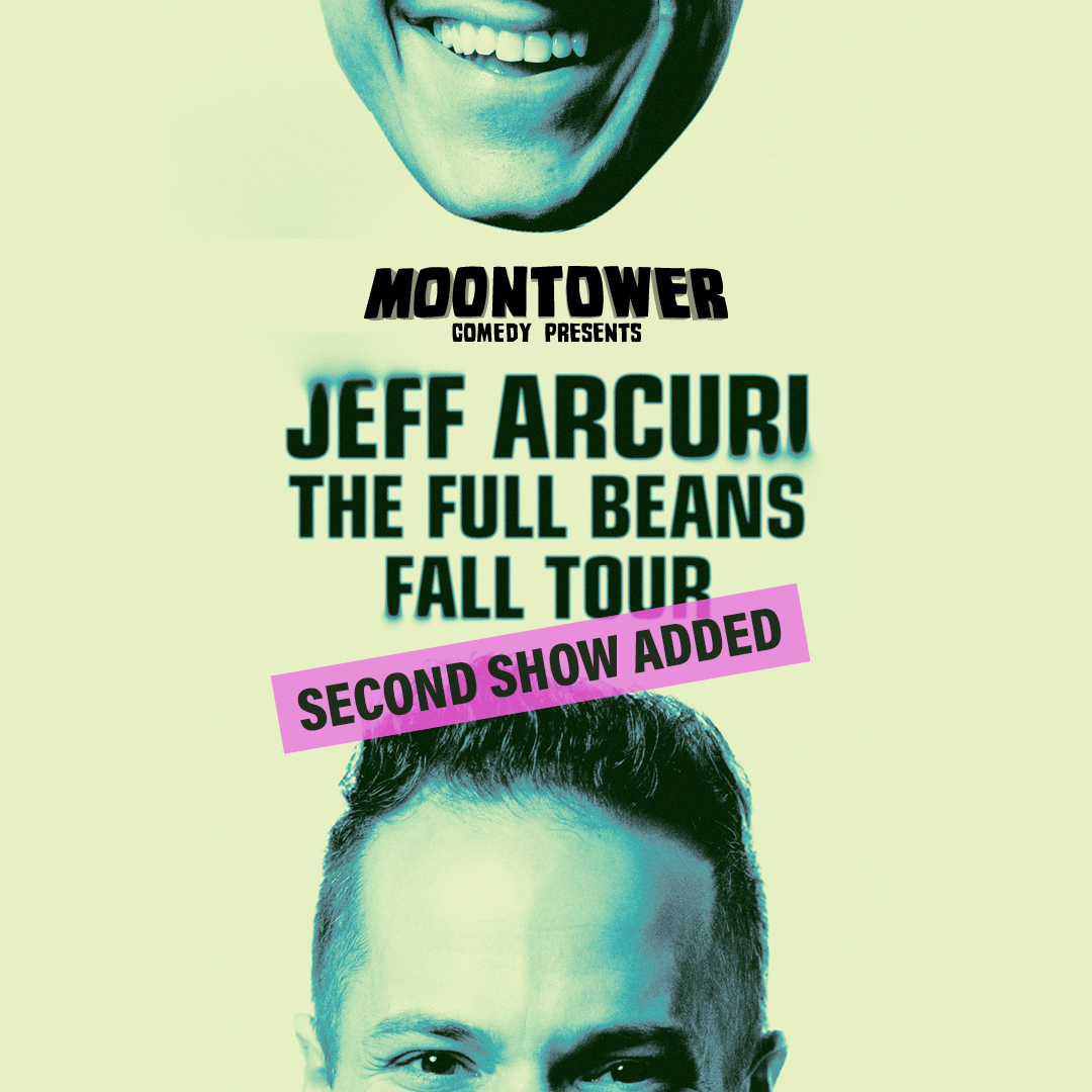 Y’all sold out Jeff Arcuri’s Oct 10th show in the pre-sale 🤯 So we JUST ADDED a second show Oct 9th at @ParamountAustin! 🎫 Tickets ON SALE NOW: bit.ly/4b7DnlP