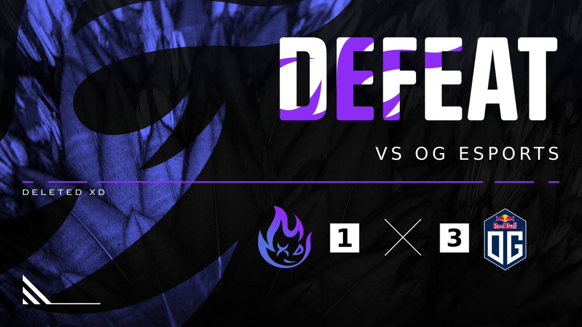 GGs to @OGesportsRL as we go into the second round of Swiss 0 - 1 We regain! Our run isn't over yet. Up next: @Cloud9