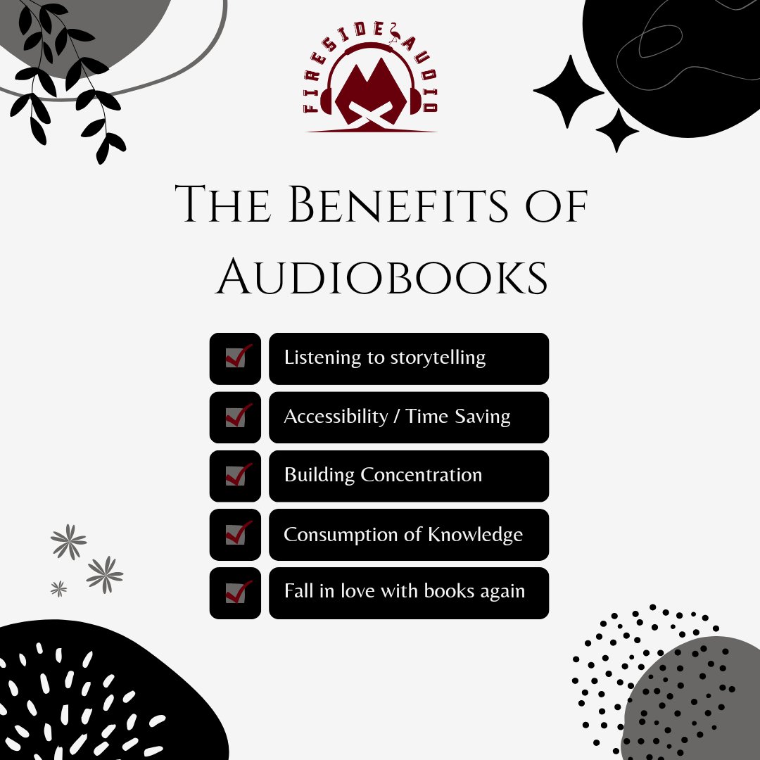 Great Work Life surveyed close to 1,000 experts in the media, business, and knowledge worker world to determine whether they consume Audiobooks, the benefits, and their listening habits.

Source: greatworklife.com/how-to-listen-…

#FiresideAudio #HumanVoiceOnly #Audiobooks