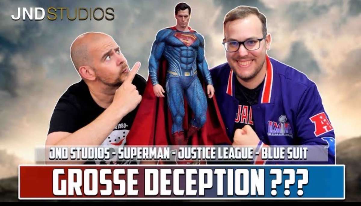 La Grosse Déception ???  JND STUDIOS Superman Blue Suit Justice League
youtu.be/3VLL4l6L7-8